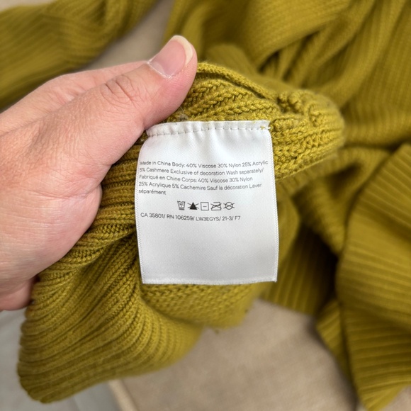 Lululemon Cashlu Knit Sweater Wrap Cardigan In Auric Gold - Picture 3 of 9